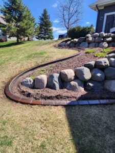 Concrete Landscape Edging in Monticello MN_Curb Creations